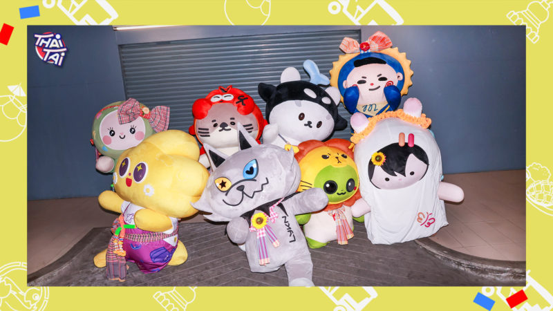 GMMTVのファンダムキャラクターたちが タイスタイルの衣装で登場！By GMMTV Fandom Characters