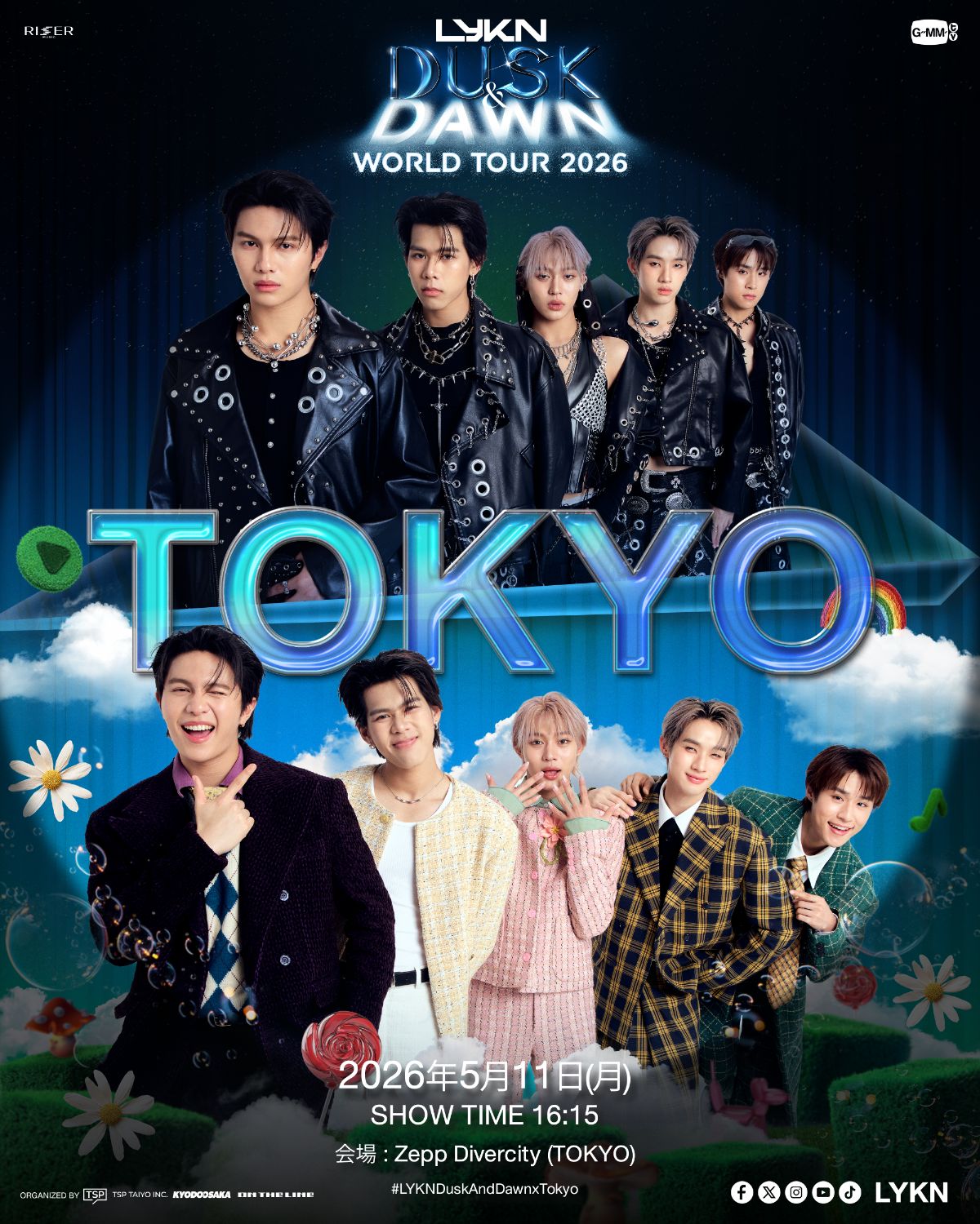 会員限定】LYKN DUSK & DAWN WORLD TOUR 2026 IN TOKYO 先行販売開始