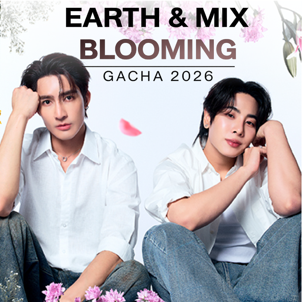 EARTH&MIX BLOOMING 2026ガチャチケット