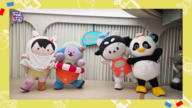 GMMTV Fandom Charactersのみんなに会いにGEMM HOUSEカフェへ遊びに来てね